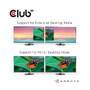 Club 3D The CSV-1562 is an USB3.2 Gen1 Type-C Universal Triple 4K30Hz Charging Docking Station and is DisplayLink® Certified. The Universal Charging Dock - Docking - USB 3.2 Gen 1 (3.1 Gen 1) Type-C - 3.5 mm - USB Type-A - USB Type-C - Black - Power