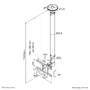 Neomounts DEH 10"-30" 1TFT 1Gelenk  H:79-129cm Max.12KG sw (FPMA-C100)