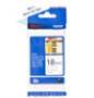 Schriftbandkassette Brother 18mm weiß/schwarz TZEN241 (TZEN241)