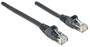 INTELLINET Patchkabel RJ45 U/UTP Cat6 3.00m Hebelschutz schw (342070)