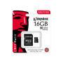 KINGSTON 16GB microSDHC Industrial C10 A1 pSLC Card + SD Adapter (SDCIT2/16GB)