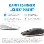 HP Inc. HP Maus 410 Slim 3 Tasten kabellos Dunkelsilber (4M0X5AA#ABB)
