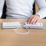 R-GO Tools R-Go Tastatur Split   Break US-Layout     kabellos   weiß (RGOSBUSWLWH)