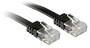 LINDY Cat.6 Flachband-Patchkabel, schwarz, 10m Ohne Schirmung (47525)