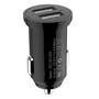Techly Autoladegerät 2p USB A 5V/2.4A schwarz (IUSB2-CAR5-A24)