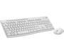 LOGITECH MK295 Silent Keyboard and mouse set wireless 2.4 GHz Nordic off white (PAN) (920-009830)