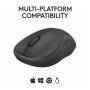 Logitech M240 graphite Mäuse PC -kabellos-