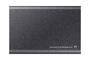 SAMSUNG Portable SSD T7 2TB extern USB 3.2 Gen 2 titan grey (MU-PC2T0T/WW)