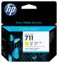 HP Inc. HP 711   3x Gelb                Tintenpatrone (CZ136A)