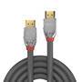 Lindy 7.5m Standard HDMI Cable - Cromo Line - 7.5 m - HDMI Type A (Standard) - HDMI Type A (Standard) - 4096 x 2160 pixels - 3D - Grey