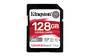 KINGSTON 128GB Canvas React Plus SDXC UHS-II 280R/100W U3 V60 for Full HD/4K (SDR2V6/128GB)