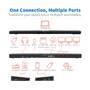 EATON TRIPPLITE USB-C Dock Triple Display 4K HDMI & DP VGA USB 3.2 Gen 1 USB-A/C Hub GbE 100W PD Cha