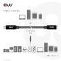 Club 3D Kabel USB 3.2 Typ C 1m Verlängerung 5Gbps St/Bu retail - Cable - Digital