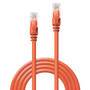 LINDY Patchkabel Cat6 U/UTP orange 1.00m (48107)