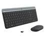 LOGITECH Slim Wireless Keyboard and Mouse Combo MK470 - GRAPHITE - NLB - CENTRAL (920-009194)