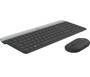 LOGITECH Slim Wireless Keyboard and Mouse Combo MK470 - GRAPHITE - NLB - CENTRAL (920-009194)