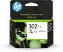 HP Inc. HP 302XL    Dreifarbig          Tintenpatrone (F6U67AE)