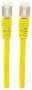 Intellinet Network Patch Cable - Cat6A - 1m - Yellow - Copper - S/FTP - LSOH / LSZH - PVC - RJ45 - Gold Plated Contacts - Snagless - Booted - Polybag - 1 m - Cat6a - S/FTP (S-STP) - RJ-45 - RJ-45 - Yellow