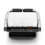 TEFAL OptiGrill Elite GC750D - Black,Stainless steel - Square - Touch - 300 x 200 mm - Thermoplastic - 2000 W