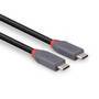 LINDY 1.5m USB4 240W Typ C Kabel, 40Gbit/s, Anthra Line (36957)