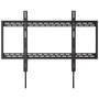 Manhattan TV & Monitor Mount - Wall - Fixed - 1 screen - Screen Sizes: 60-100" - Black - VESA 200x200 to 900x600mm - Max 100kg - LFD - Lifetime Warranty - 100 kg - 152.4 cm (60") - 2.54 m (100") - 200 x 200 mm - 900 x 600 mm - Black