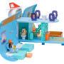 Moose Toys BLUEY HOLIDAY 3in1 Set Airplane, Boat Hotel