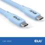 Club 3D Club3D Lifestyle USB-C Kabel  PD 240W,20Gbps  2m blau  St/St retail (CAC-3003)