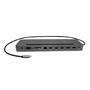 I-TEC USB-C Metal 4K 3xDisplay DS 1xHDMI 1xVGA 1xDP 1xSD+1x microSD Kartenleser 1xGLAN 1x3.5mm Audio
