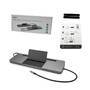I-TEC USB-C Metal 4K 3xDisplay DS 1xHDMI 1xVGA 1xDP 1xSD+1x microSD Kartenleser 1xGLAN 1x3.5mm Audio