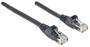 INTELLINET Patchkabel RJ45 U/UTP Cat6  1.50m        schwa (342056)