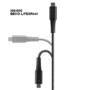 Lindy 31286 - 1 m - Lightning - USB C - Male - Male - Black