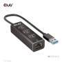 Club 3D Club3D Adapter USB 3.2 Typ A > 3x USB 3.2 Typ A/LAN retail (CSV-1430A)