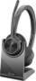HP Poly Voyager 4320 Microsoft Teams Certified Bluetooth Headset +BT700 dongle +Charging Stand Smart