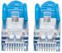 INTELLINET Cat6aPro Kabel Cat7 Rohkabel 1m blau RJ45 Vollkupfer LS0H halogenfrei AWG 26 vergoldete K