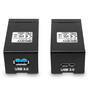 Lindy 42707 - AV transmitter & receiver - 400 m - Black