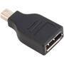 TECHLY Adapter DisplayPort F auf Mini DisplayPort M 4K schwarz (IADAP-DP-MDP2)