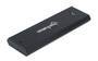 Manhattan M.2 NVMe SSD Enclosure - USB-C Female Connection - 10 Gbps (USB 3.2 Gen2 aka USB 3.1) - UASP-compliant - SuperSpeed+ USB - Aluminum - Black - Three Year Warranty - Box - SSD enclosure - M.2 - M.2 - 10 Gbit/s - USB connectivity - Black
