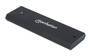 Manhattan M.2 NVMe SSD Enclosure - USB-C Female Connection - 10 Gbps (USB 3.2 Gen2 aka USB 3.1) - UASP-compliant - SuperSpeed+ USB - Aluminum - Black - Three Year Warranty - Box - SSD enclosure - M.2 - M.2 - 10 Gbit/s - USB connectivity - Black