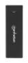 Manhattan M.2 NVMe SSD Enclosure - USB-C Female Connection - 10 Gbps (USB 3.2 Gen2 aka USB 3.1) - UASP-compliant - SuperSpeed+ USB - Aluminum - Black - Three Year Warranty - Box - SSD enclosure - M.2 - M.2 - 10 Gbit/s - USB connectivity - Black