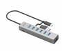 i-tec USB-C Charging HUB 7 Port Charging Metal HUB 7 Port