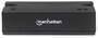 Manhattan USB-A Magnetic Strip Card Reader - Triple Track Reader - Keyboard Wedge Decoder - Cable 1.5m - Black - Box - 130 mA - 5 V - 43 mm - 150 mm - 43 mm - 390 g