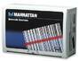 Manhattan USB-A Magnetic Strip Card Reader - Triple Track Reader - Keyboard Wedge Decoder - Cable 1.5m - Black - Box - 130 mA - 5 V - 43 mm - 150 mm - 43 mm - 390 g
