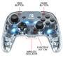 PDP Afterglow - Gamepad - Nintendo Switch - Wireless - Black - Transparent - Polycarbonate (PC) - Battery