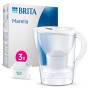Brita Wasserfilter 125370 Starterpaket Marella (inkl. 3 MX) weiß