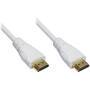 Techly ICOC-HDMI-4-005NWT - 0.5 m - HDMI Type A (Standard) - HDMI Type A (Standard) - 3D - Audio Return Channel (ARC) - White