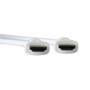 Techly ICOC-HDMI-4-005NWT - 0.5 m - HDMI Type A (Standard) - HDMI Type A (Standard) - 3D - Audio Return Channel (ARC) - White