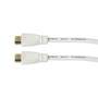 Techly ICOC-HDMI-4-005NWT - 0.5 m - HDMI Type A (Standard) - HDMI Type A (Standard) - 3D - Audio Return Channel (ARC) - White