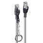 LINDY 10m Cat.6A S/FTP Sicherheitsnetzwerkkabel grau (47607)