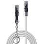 LINDY 10m Cat.6A S/FTP Sicherheitsnetzwerkkabel grau (47607)