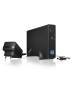 ICY BOX IB-377U3 - HDD enclosure - 3.5" - Serial ATA - Serial ATA II - Serial ATA III - 5 Gbit/s - Hot-swap - Black